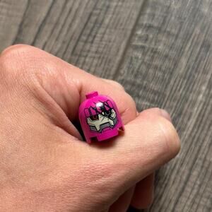 Lego Marvel X-Men The Sentinel Pink Head Only Wolverine CMF Mini Figure Part